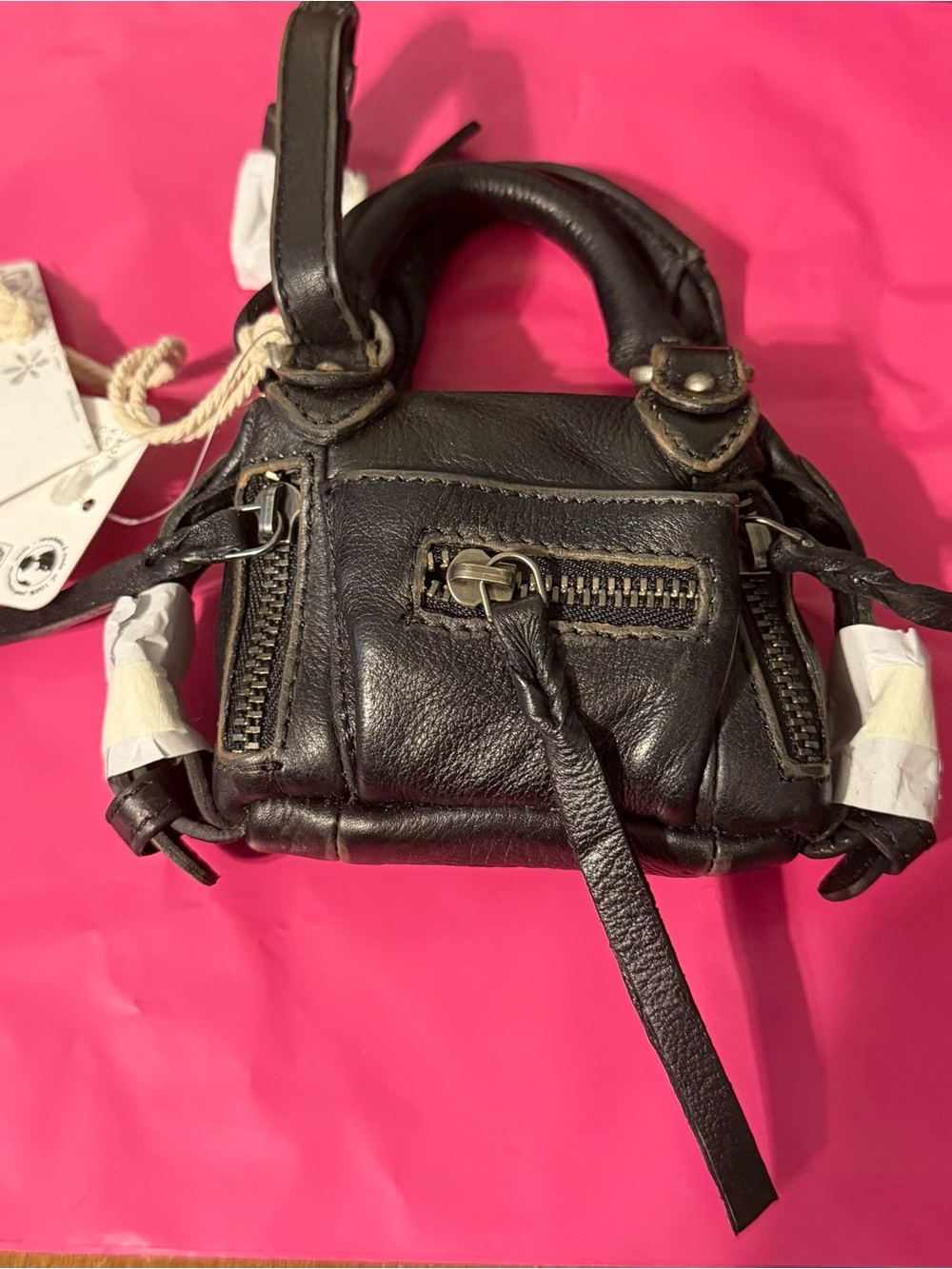 We The Free Micro Emerson Mini Bag Black NWT